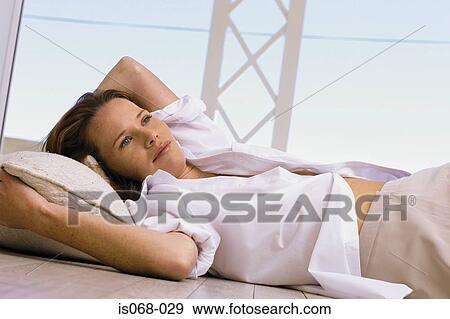 Girl resting View Large Photo Image Stock Photo - Girl resting. Fotosearch