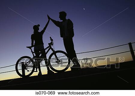 Silhouettes View Large Photo Image Stock Photo - Silhouettes. Fotosearch