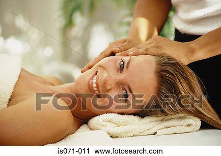 Head massage View Large Photo Image Stock Image - Head massage. Fotosearch