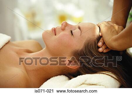 Head massage View Large Photo Image Stock Image - Head massage. Fotosearch