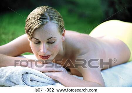 Woman relaxing View Large Photo Image Stock Image - Woman relaxing. Fotosearch