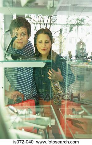 Couple shopping View Large Photo Image Stock Image - Couple shopping. Fotosearch