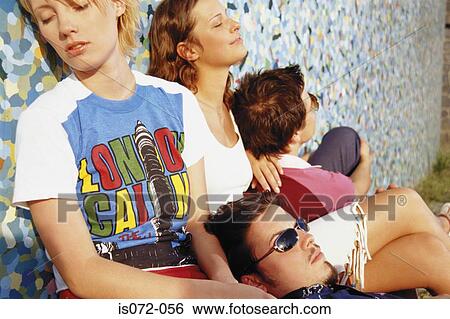 Group of friends View Large Photo Image Stock Photograph - Group of friends. Fotosearch