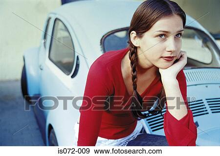 Portrait of girl View Large Photo Image Stock Photo - Portrait of girl. Fotosearch