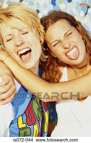 Two girls View Large Photo Image Picture - Two girls. Fotosearch