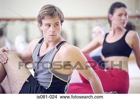 Picture - Fitness class. Fotosearch