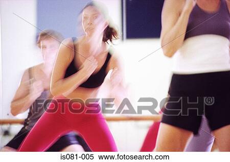 Stock Photography - Fitness class. Fotosearch