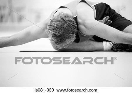 Man stretching View Large Photo Image Stock Image - Man stretching. Fotosearch