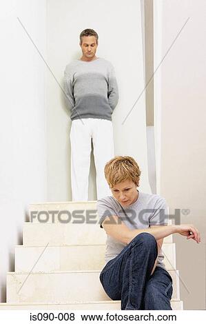 Man and woman arguing View Large Photo Image Stock Photo - Man and woman arguing. Fotosearch