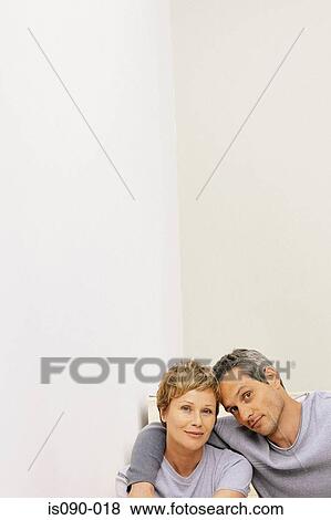 Portrait of a man and woman View Large Photo Image Stock Photo - Portrait of a man and woman. Fotosearch