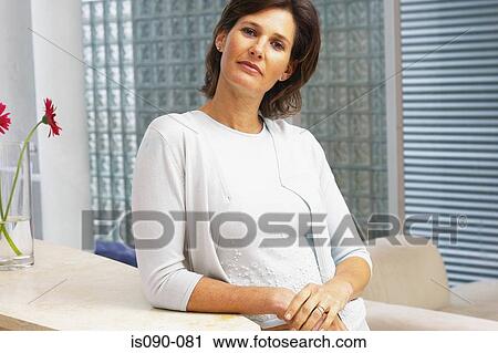 Portrait of a woman View Large Photo Image Stock Image - Portrait of a woman. Fotosearch