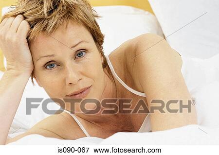 Portrait of a woman View Large Photo Image Stock Photo - Portrait of a woman. Fotosearch