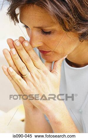 Woman looking anxious View Large Photo Image Stock Photography - Woman looking anxious. Fotosearch