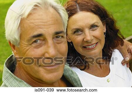 Stock Photo - Portrait of a couple. Fotosearch