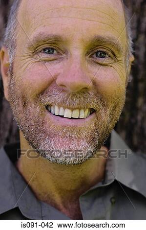 Stock Image - Portrait of a man. Fotosearch