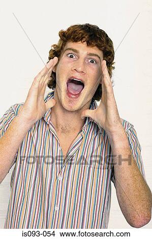 Man shouting View Large Photo Image Picture - Man shouting. Fotosearch