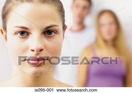 Stock Image - Teenage girl. Fotosearch