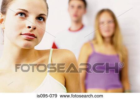 Teenage girl View Large Photo Image Stock Photo - Teenage girl . Fotosearch