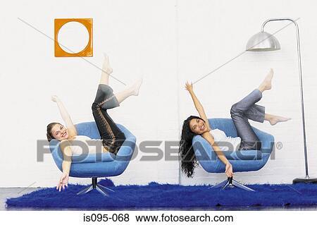 Teenage girls joking about View Large Photo Image Stock Photo - Teenage girls joking about. Fotosearch