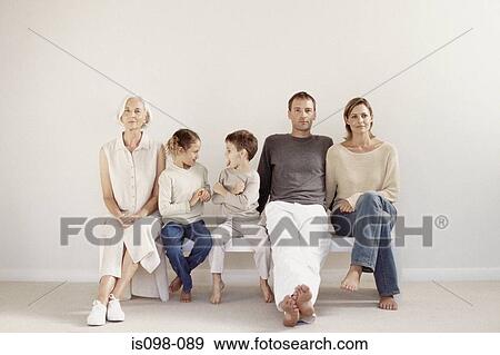 Stock Photo - Family Portrait. Fotosearch