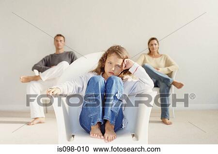 Girl in chair View Large Photo Image Stock Image - Girl in chair. Fotosearch