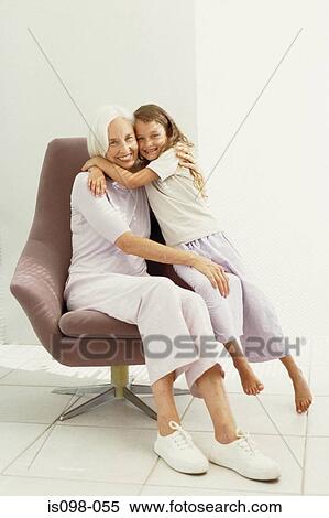 Stock Photography - Woman and girl. Fotosearch