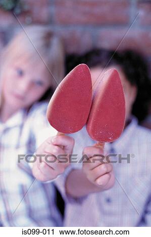 Girls with ice cream View Large Photo Image Stock Image - Girls with ice cream. Fotosearch