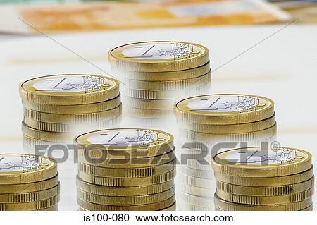 Stock Image - Coins. Fotosearch