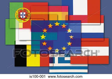 Stock Image - European Union. Fotosearch
