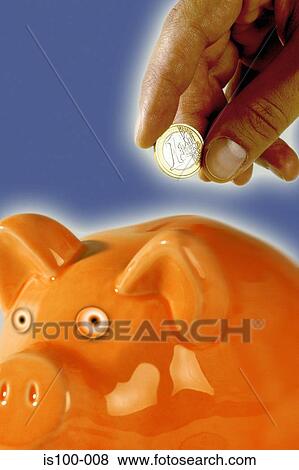 Stock Photo - Piggy bank. Fotosearch