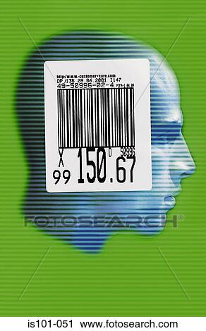 Stock Image - Bar code. Fotosearch