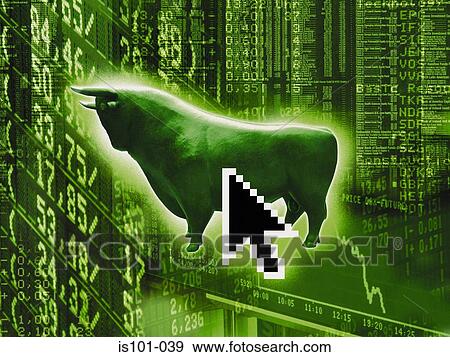 Bull market View Large Photo Image Stock Photo - Bull market. Fotosearch