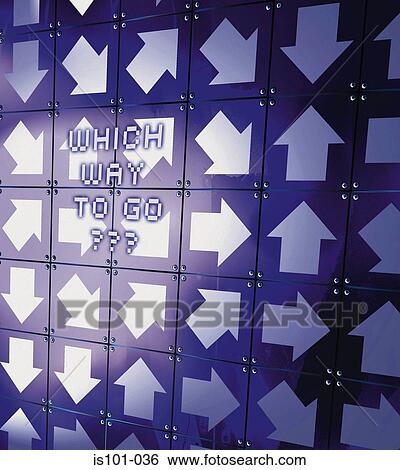 Stock Photograph - Which way?. Fotosearch