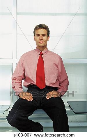 Stock Photo - Portrait of a businessman. Fotosearch