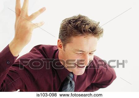 Stock Photo - Portrait of a happy businessman. Fotosearch