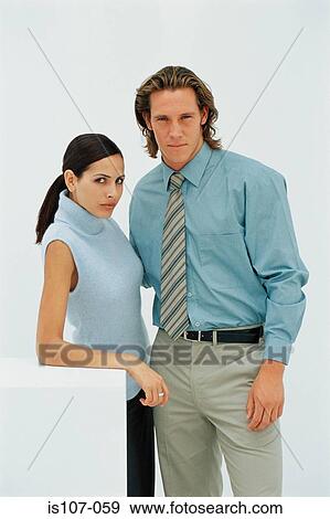 Businessman and businesswoman View Large Photo Image Stock Photo - Businessman and businesswoman. Fotosearch
