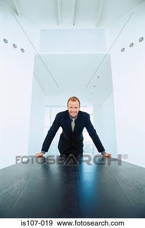Stock Photo - Portrait of businessman. Fotosearch