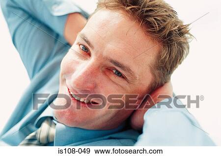 Stock Photograph - Happy businessman. Fotosearch - Search Stock Photography, Posters, Pictures, and Photo Clipart Images