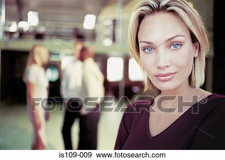 Stock Photo - Portrait of a businesswoman. Fotosearch