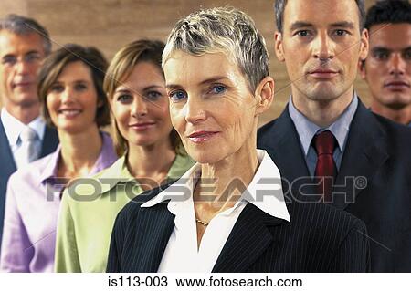 Portrait of businesspeople View Large Photo Image Stock Image - Portrait of businesspeople. Fotosearch