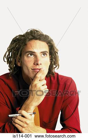 Stock Image - Portrait of businessman. Fotosearch