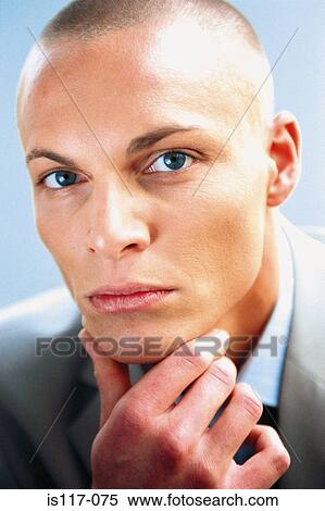 Stock Photography - Portrait of a businessman. Fotosearch