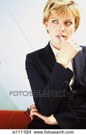 Portrait of a businesswoman View Large Photo Image Picture - Portrait of a businesswoman. Fotosearch