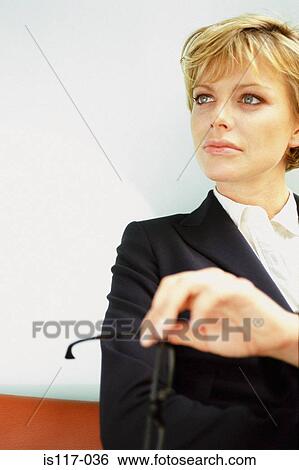 Portrait of a businesswoman View Large Photo Image Stock Photograph - Portrait of a businesswoman. Fotosearch