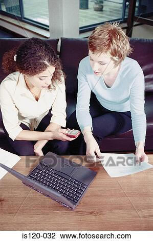 Women working at home View Large Photo Image Stock Image - Women working at home. Fotosearch