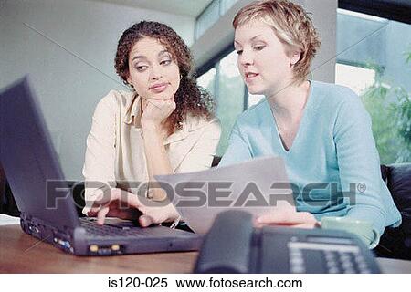 Women working at home View Large Photo Image Stock Photography - Women working at home. Fotosearch