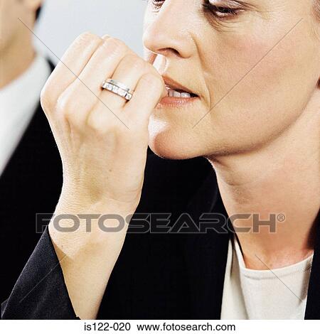 A nail-bitting situation View Large Photo Image Stock Image - A nail-bitting situation. Fotosearch