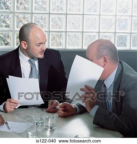 Stock Image - Confidentiality at work. Fotosearch
