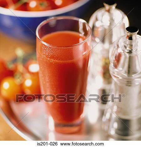 Stock Photograph - Tomato juice. Fotosearch