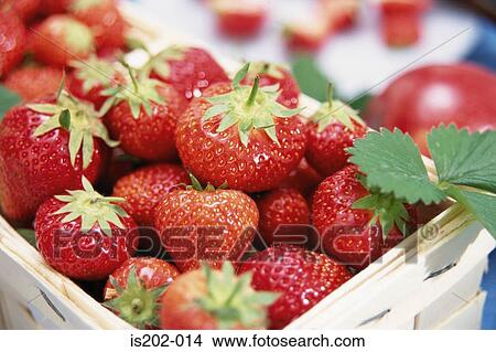 Strawberries View Large Photo Image Picture - Strawberries. Fotosearch